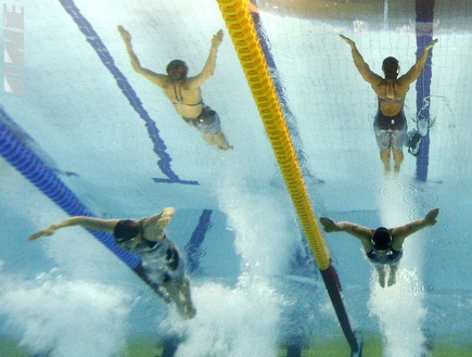 תחרות השחייה של פינ"א תגיע לישראל (רויטרס) (צילום: מערכת ONE)
