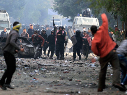 מהומות בכיכר תחריר, (צילום: חדשות 2)