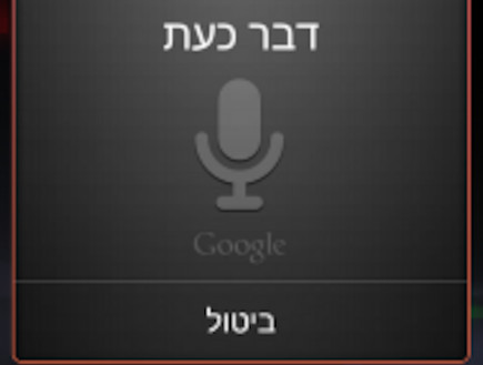 החיפוש הקולי של גוגל עכשיו גם בעברית וערבית (צילום: אתר רשמי, גוגל)