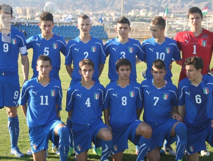 נבחרת הנערים של איטליה (ONE) (צילום: מערכת ONE)