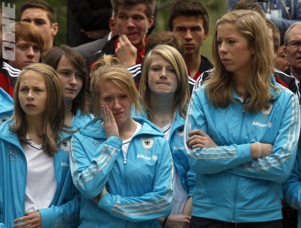 בנות הנבחרת הגרמנית (GettyImages) (צילום: מערכת ONE)