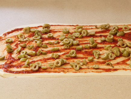 שבלולי פיצה 4 (צילום: חן שוקרון, mako אוכל)