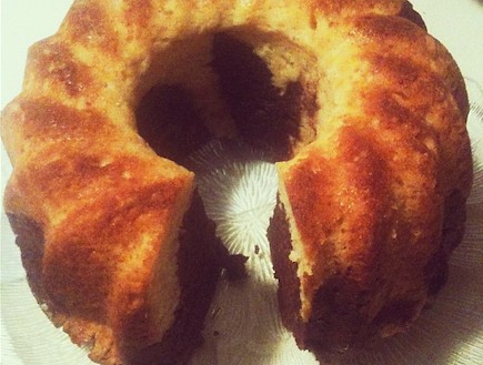 עוגת שיש עם קמח נטול גלוטן (צילום: עידית נרקיס כ"ץ, mako אוכל)