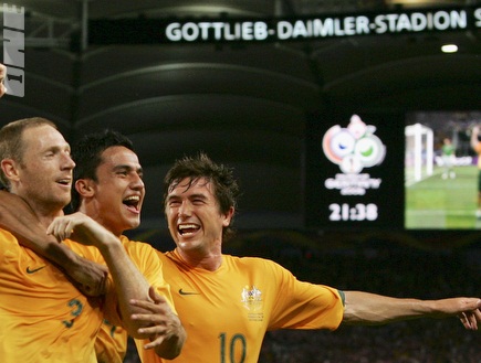 נבחרת אוסטרליה של גרמניה 2006. הקללה הוסרה (GettyImages) (צילום: מערכת ONE)