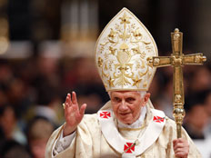 האפיפיור הפורש. בנדיקטוס ה-16 (צילום: רויטרס)