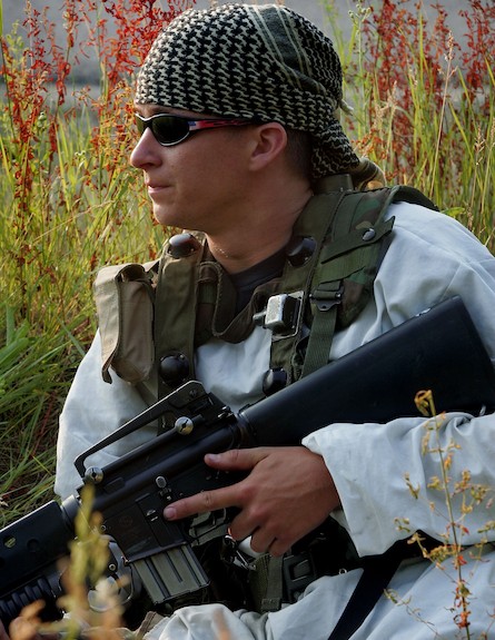 חייל מילואים בצבא ארה"ב (צילום: Scott Olson, GettyImages IL)
