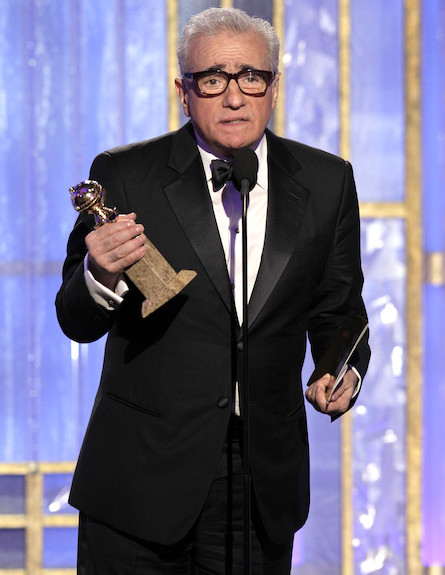 מרטין סקורסזה גלובוס הזהב 2012 (צילום: NBC, GettyImages IL)