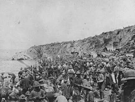כוחות בריטיים בטורקיה במלחמת העולם הראשונה (צילום: Central Press, GettyImages IL)