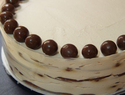 עוגת ביסקוויטים משודרגת 2 (צילום: חן שוקרון, mako אוכל)