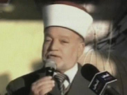 השייח' מוחמד חוסיין (צילום: חדשות 2)