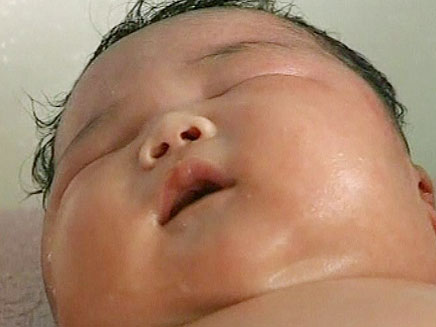 ילד סיני שמן (צילום: חדשות 2)