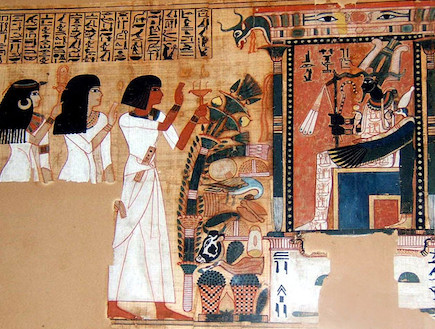 במצרים העתיקה גם השתמשו בג'ל לשיער (וידאו WMV: ויקיפדיה)