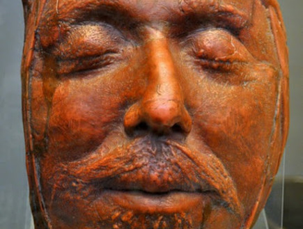 מסיכת המוות של אוליבר קרומוול (צילום: kuriositas.com)