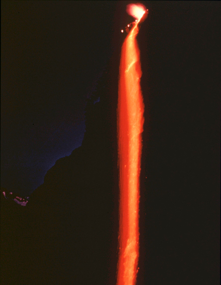 התמונה הראשונה של המפל - 1973 (צילום: AP)