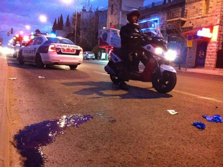 פגע וברח בחיפה. צילום ארכיון (צילום: גבריאל זאב, סוכנות הידיעות "חדשות 24")