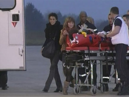 אדית בוביאר, עיתונאית שנפצעה בסוריה (צילום: חדשות 2)