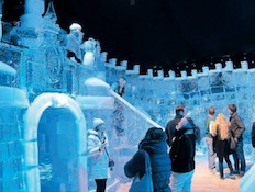 פסטיבל הקרח ירושלים - חומות של תקווה (צילום: אורלי גנוסר, אביר סולטן, פלאש 90, עומרי בראל, יח