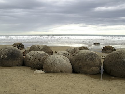 סלעים באוטגו, ניו זילנד