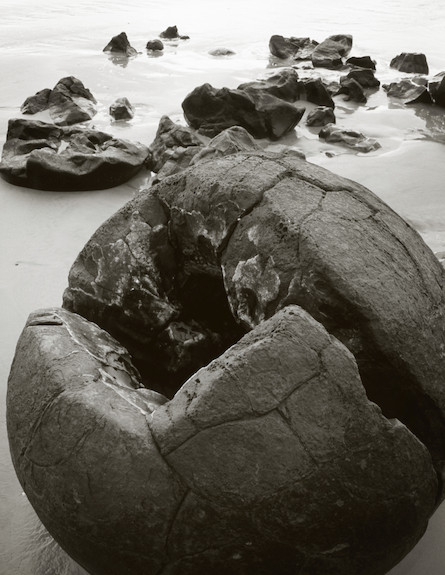 מבט מקרוב על הסלעים באוטגו (צילום: אימג'בנק / Thinkstock)