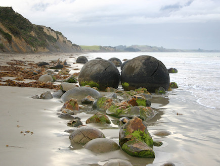 הסלעים באוטגו, ניו זילנד
