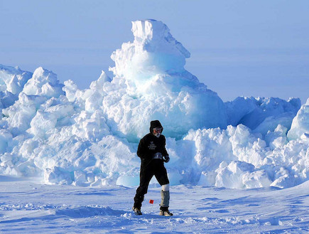 מרתון הקוטב הצפוני (צילום: mikekingphoto)