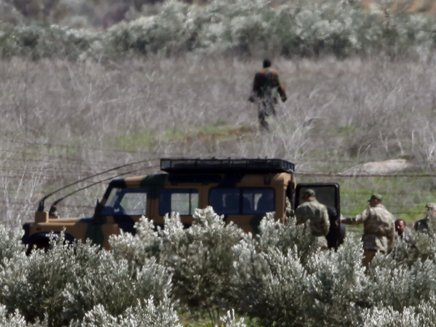 חיילים בגבול טורקיה - סוריה (צילום: חדשות 2)