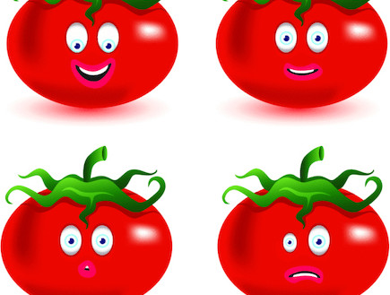 עגבניות בדיחות