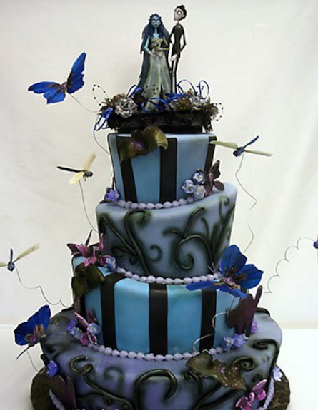 עוגת חתונת רפאים (צילום: צילום מהאתר: pinkcakebox.com)