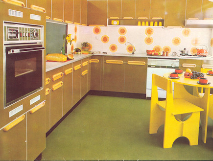 מטבח, רגבה, שנות ה-70
