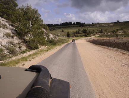 גבולות ישראל (צילום: אופק רון-כרמל, במחנה)