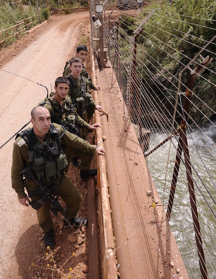 גבולות ישראל (צילום: אופק רון-כרמל, במחנה)