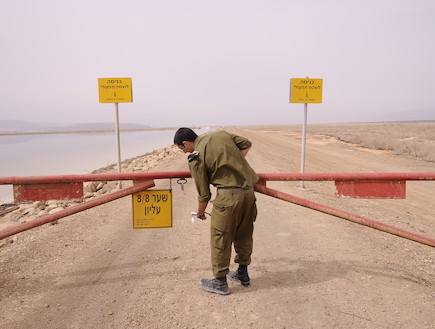 גבולות ישראל (צילום: אופק רון-כרמל, במחנה)