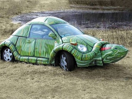 מכוניות מצחיקות (צילום: epicweird.com)