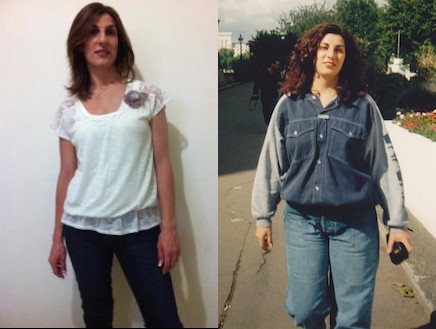 אילנית לוי לפני ואחרי הירידה במשקל