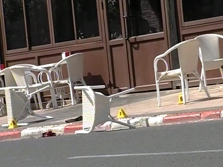 זירת הרצח בבית שאן, בשבוע שעבר (צילום: חדשות 2)