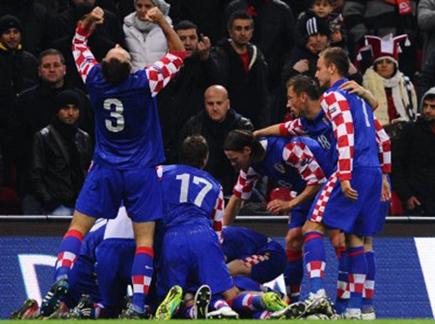 אז מתי כבר היורו? נבחרת קרואטיה (AFP) (צילום: ספורט 5)