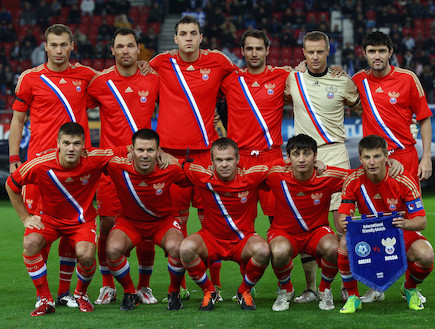 נבחרת רוסיה (צילום: Julian Finney, GettyImages IL)