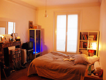 חדר שינה, פריז (צילום: קרן בנבנישתי, living)