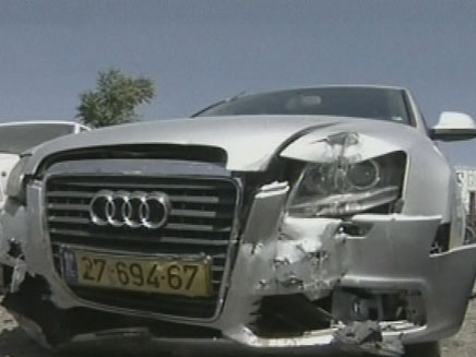 מכונית השרד, היום (צילום: חדשות 2)