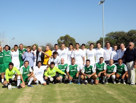 סלבס בכדורגל, יוני 2012 הקבוצה (צילום: עודד קרני)