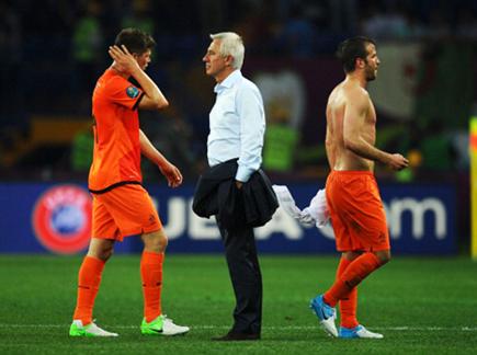 כתום ועצוב. נבחרת הולנד (gettyimages) (צילום: ספורט 5)