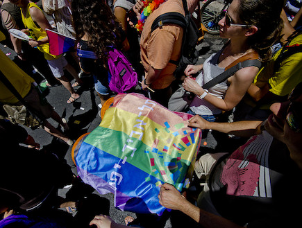מצעד הגאווה תל אביב 2012 (צילום: שי בן נפתלי)