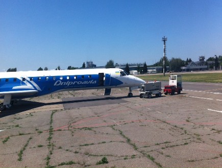 מטוס אוקראיני (צילום: תומר ושחר צלמים)