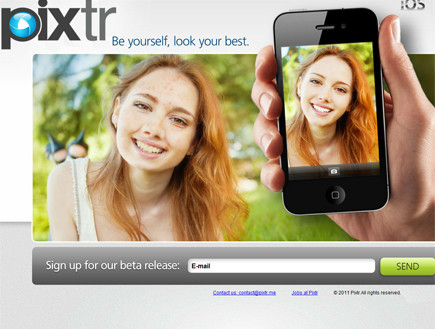 אפליקציית Pixtr (צילום: אתר רשמי)