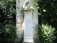 הקבר של ברהמס בווינה (צילום: ויקיפדיה)