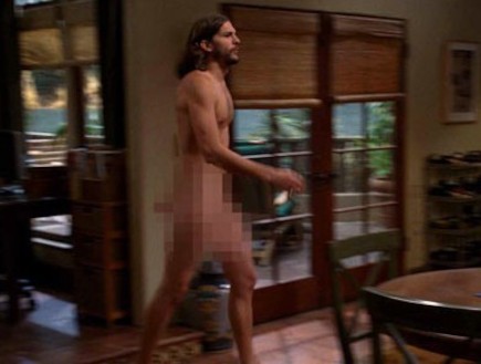 Kutcher Bieber Accosted By Half Nude Man On Jimmy Kimmel