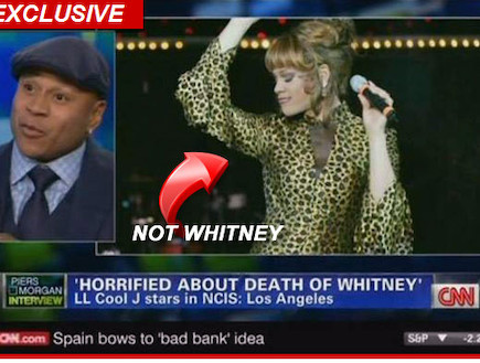 כוכבת דראג עושה וויטני יוסטון (צילום: צילום מסך CNN)