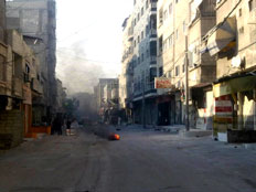 דמשק עדיין מופגזת. ארכיון (צילום: רויטרס)