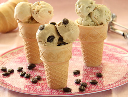גלידת קפה ביתית (צילום: חן שוקרון, mako אוכל)