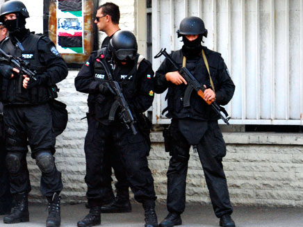 שוטרים בבולגריה, ארכיון (צילום: רויטרס)